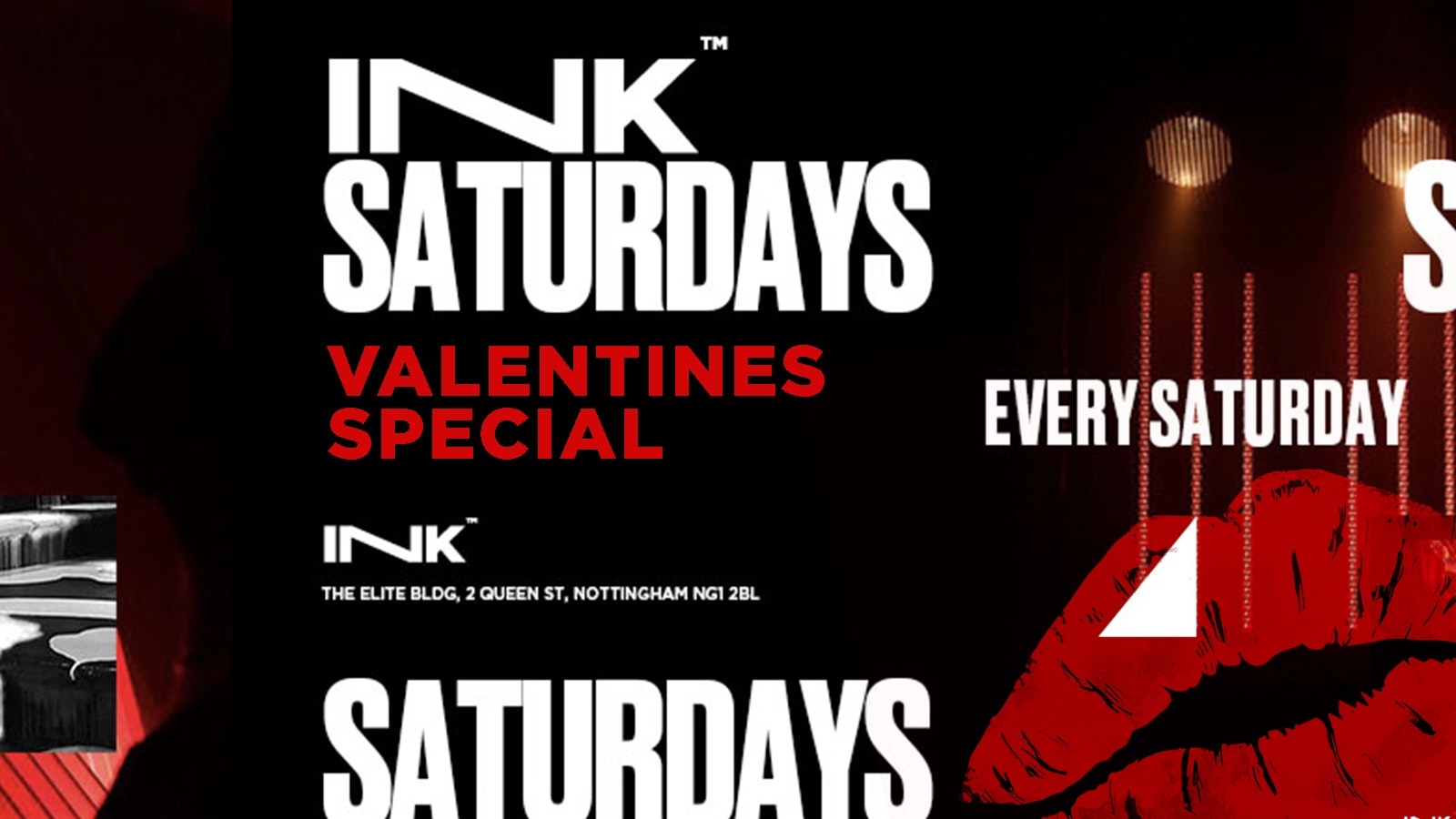 Ink. – Saturdays – Valentines Special [Early Tickets Advised due to demand!]
