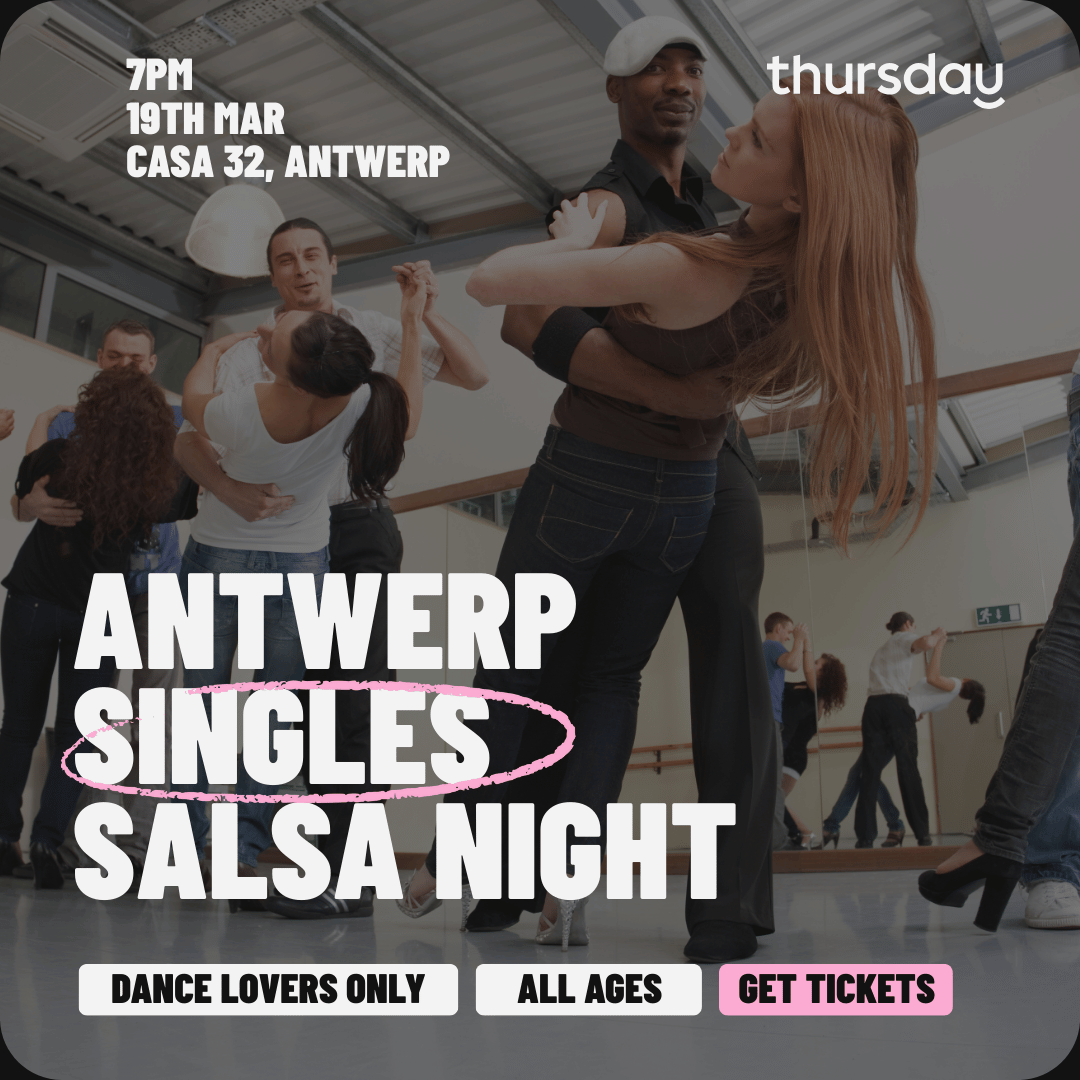 Thursday | Salsa for Antwerp Singles at Casa 32 | Antwerp