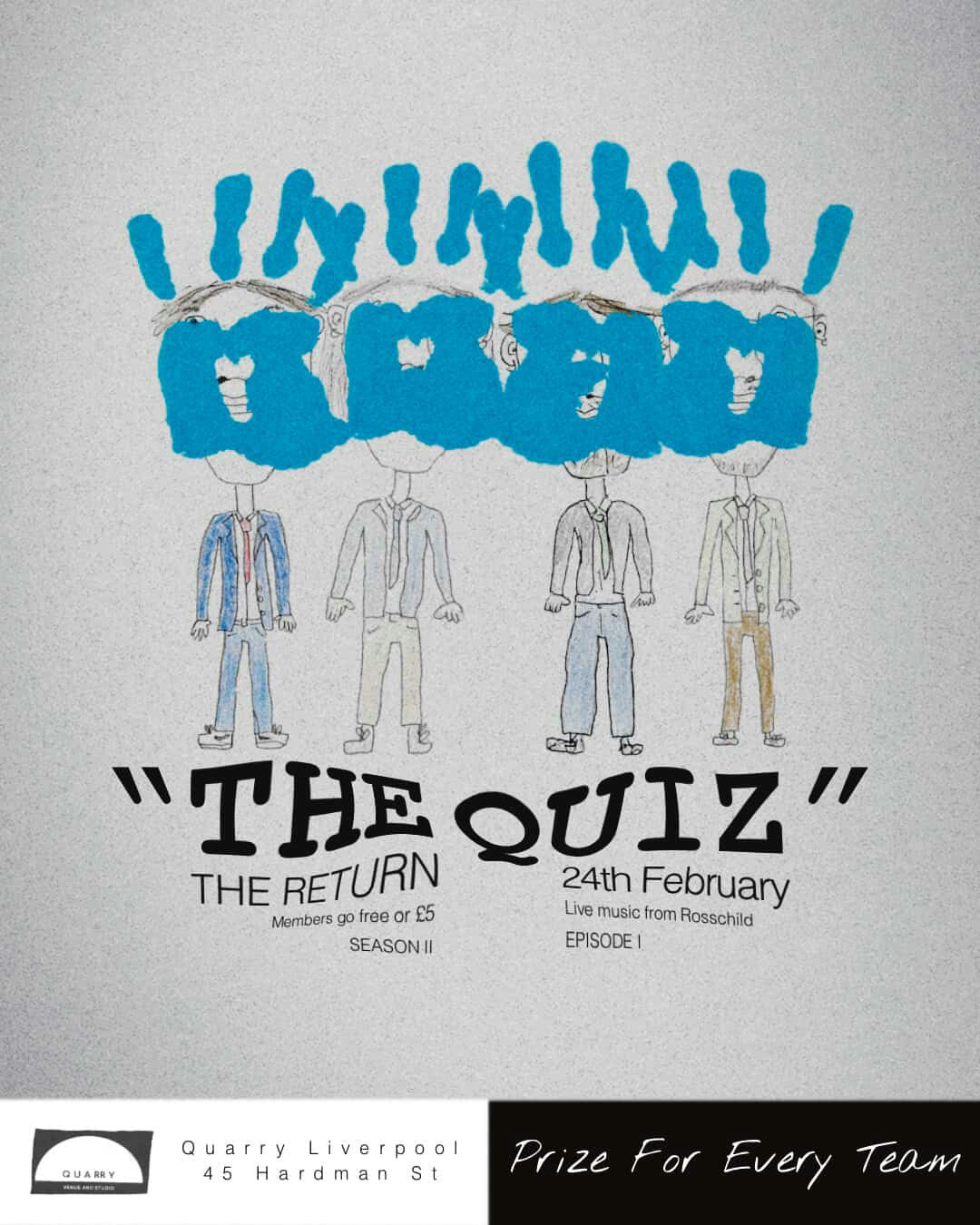 Members-go-free: “THE QUIZ” ft My Heads + DAMWMSSNI