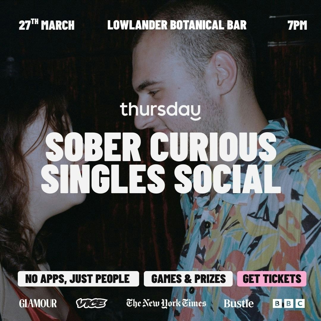 Friday | Sober-Curious Singles Social | Lowlander