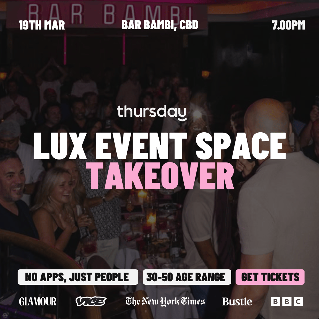 Thursday | CBD Lux Venue  | Melbourne