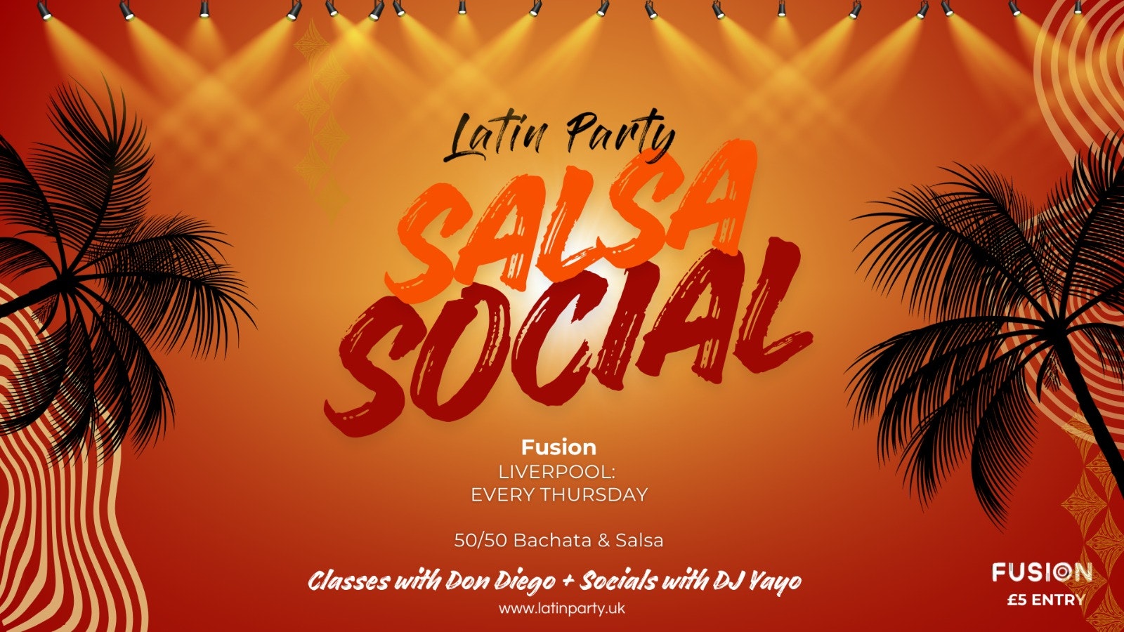 Salsa Social Liverpool Every Thursday at Fusion
