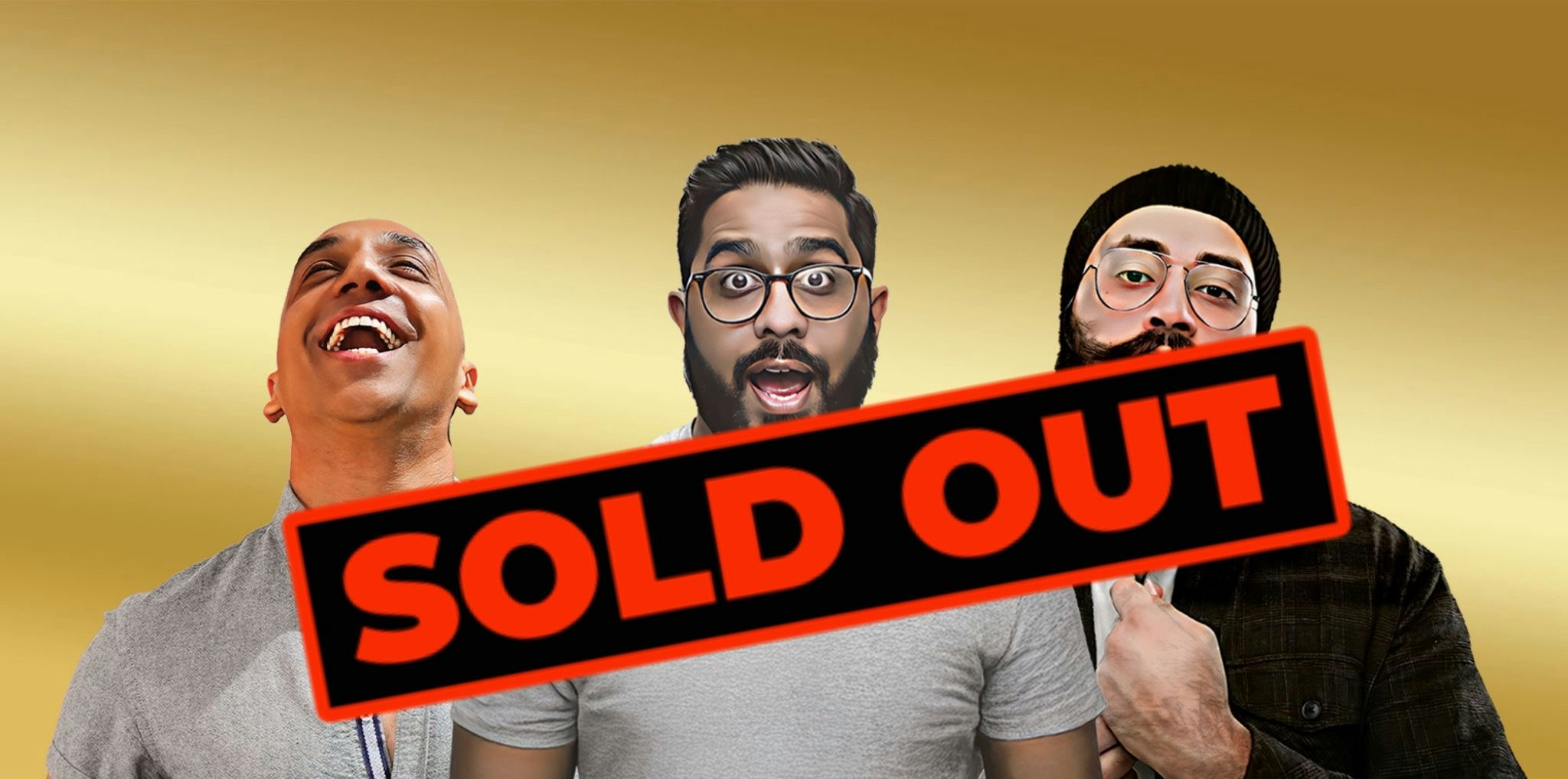 Triple Threat: Preet Singh, Tommy Sandhu & Eshaan Akbar – Birmingham ** Sold Out – Extra Show Added **