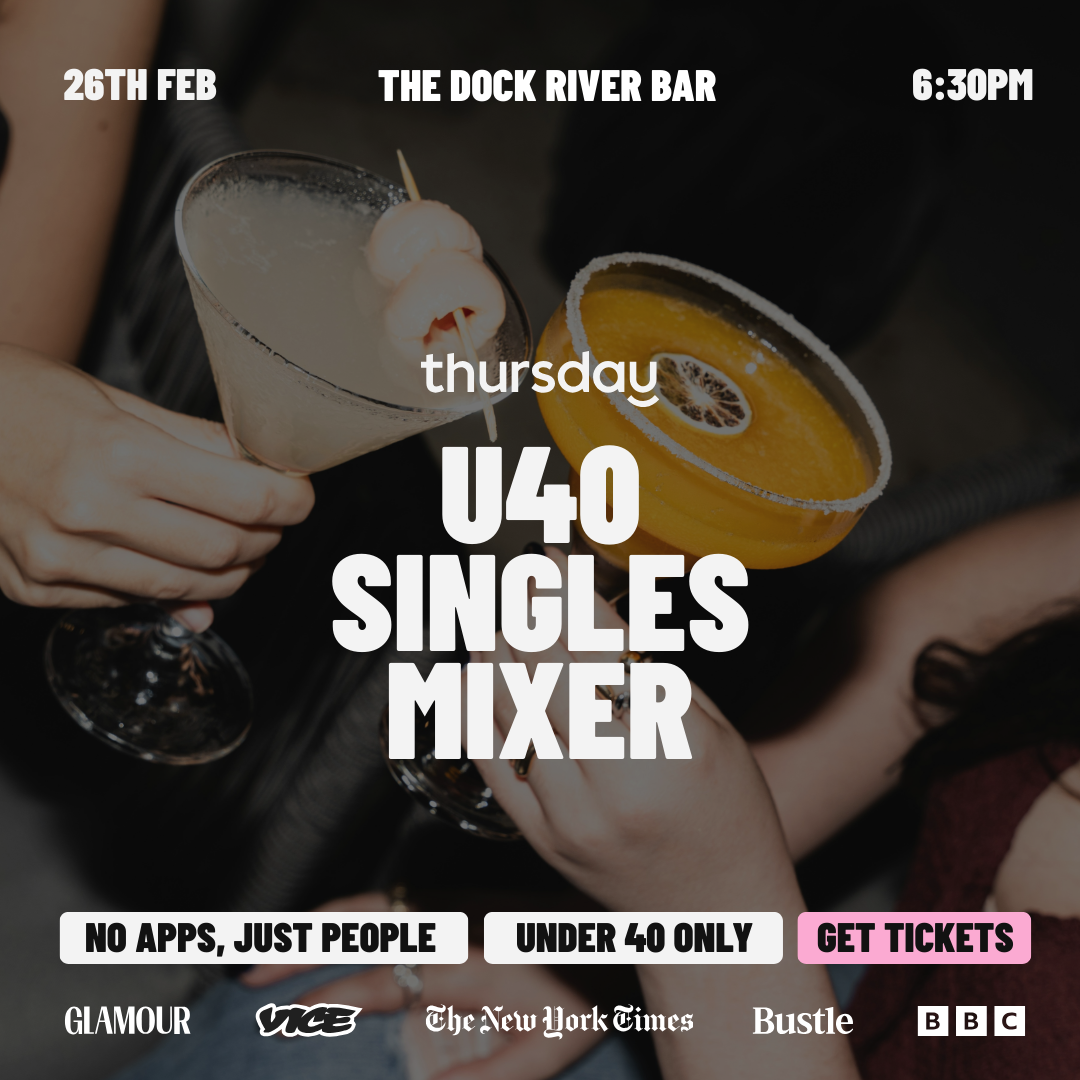 Thursday | Singles Mixer @ The Dock (Under 40) | Mooloolaba