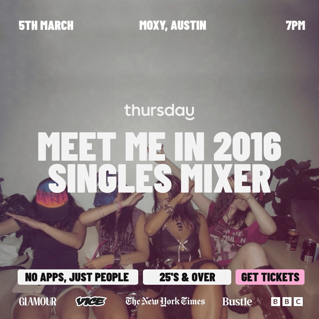 Thursday Austin | Meet me in 2016 🖤
