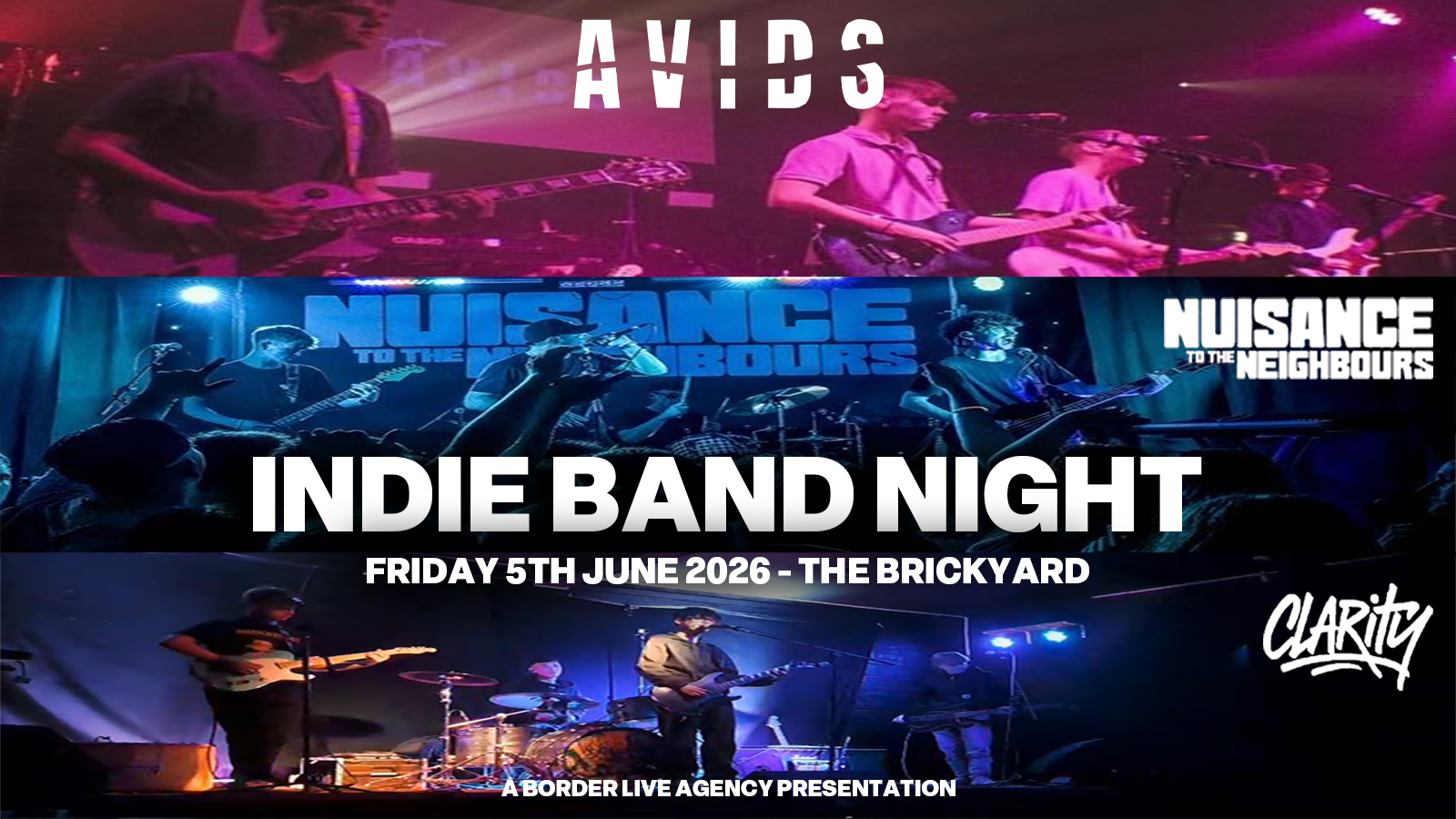 LOCAL INDIE BAND NIGHT