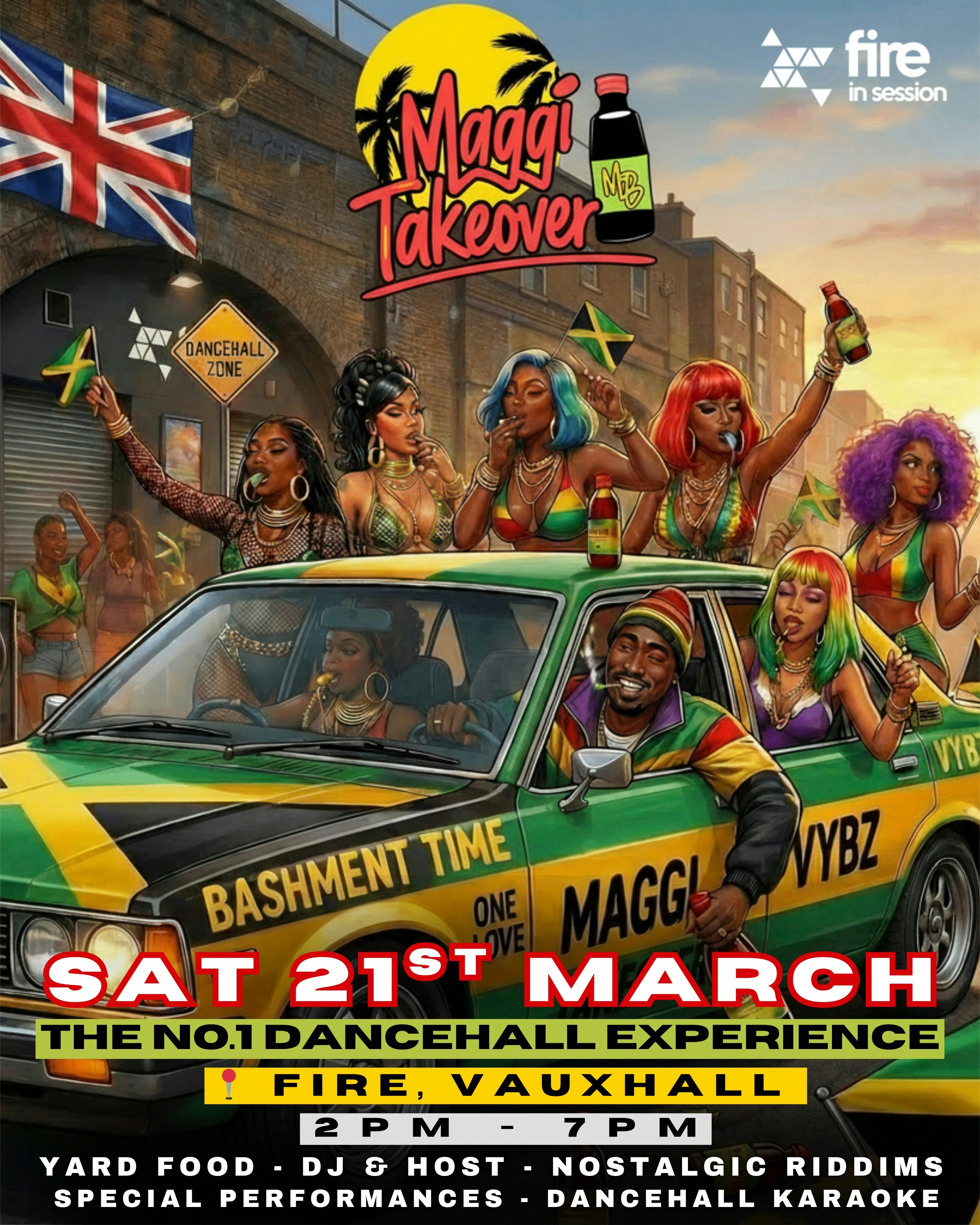 Maggi Yard Party Takeover – London