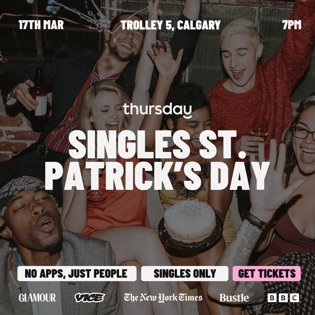 Tuesday | Trolley 5 “Singles St. Patrick’s Day Celebration” 🍀 | Calgary