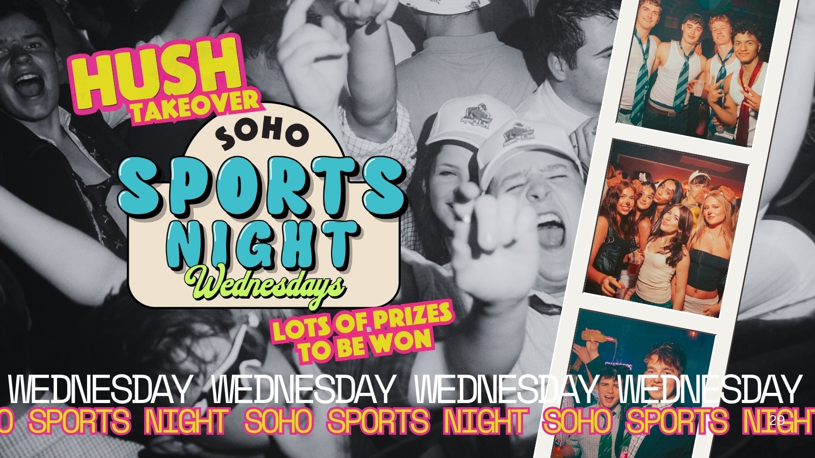 Your Official Soho Sports Night | Wednesday 25th Feb | Soho Rooms Newcastle