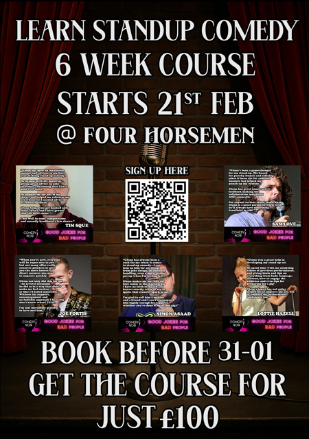 Stand up Comedy Course