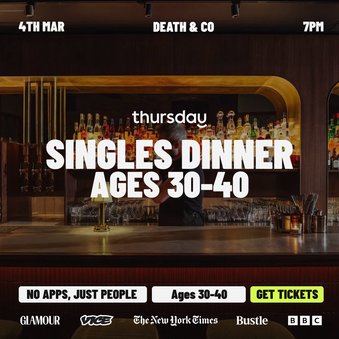 Wednesday | Death & Co Singles Dinner (30-40) | Melbourne CBD