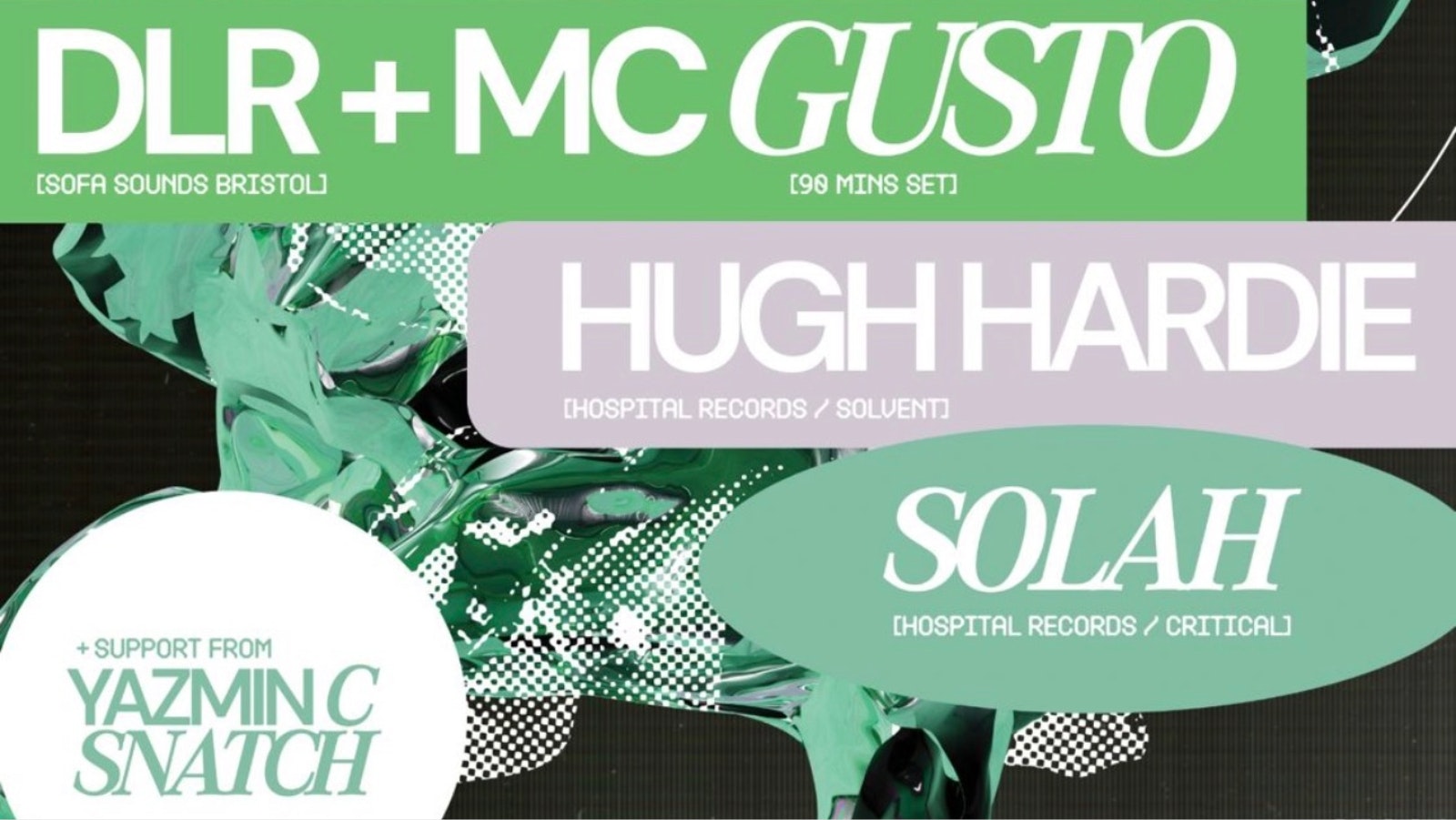 Riddim Culture presents DLR, MC Gusto, Hugh Hardie, Solah