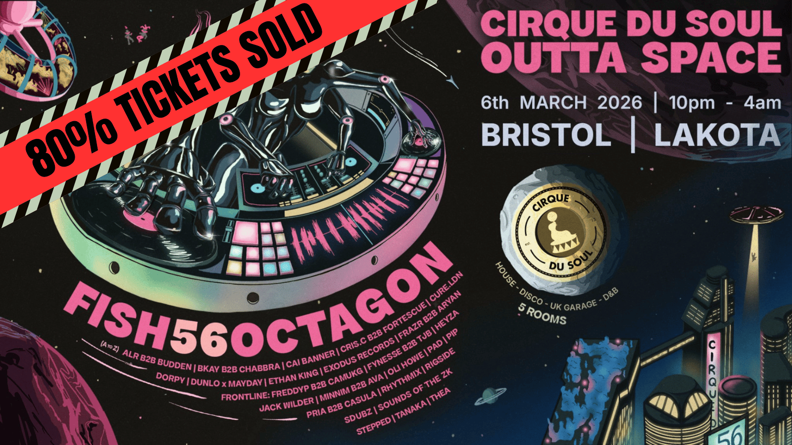 Cirque Du Soul: Bristol // Outta Space