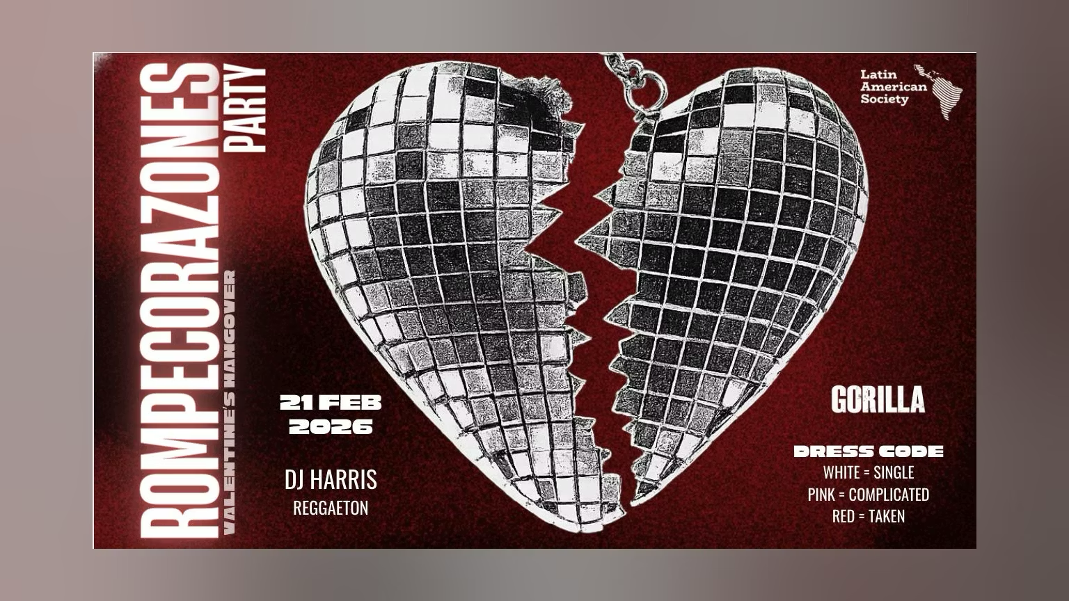 ROMPECORAZONES PARTY MANCHESTER