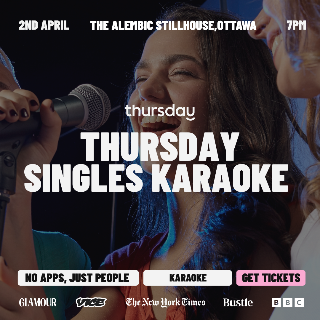 Thursday | Singles Karaoke | The Alembic Stillhouse