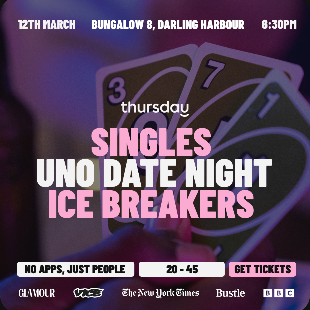 Thursday | Bungalow 8 (20-45) | Darling Harbour