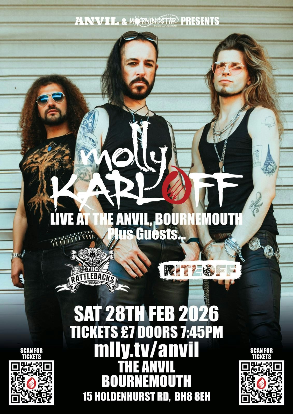 Molly Karloff / The Rattlebacks / Riteoff