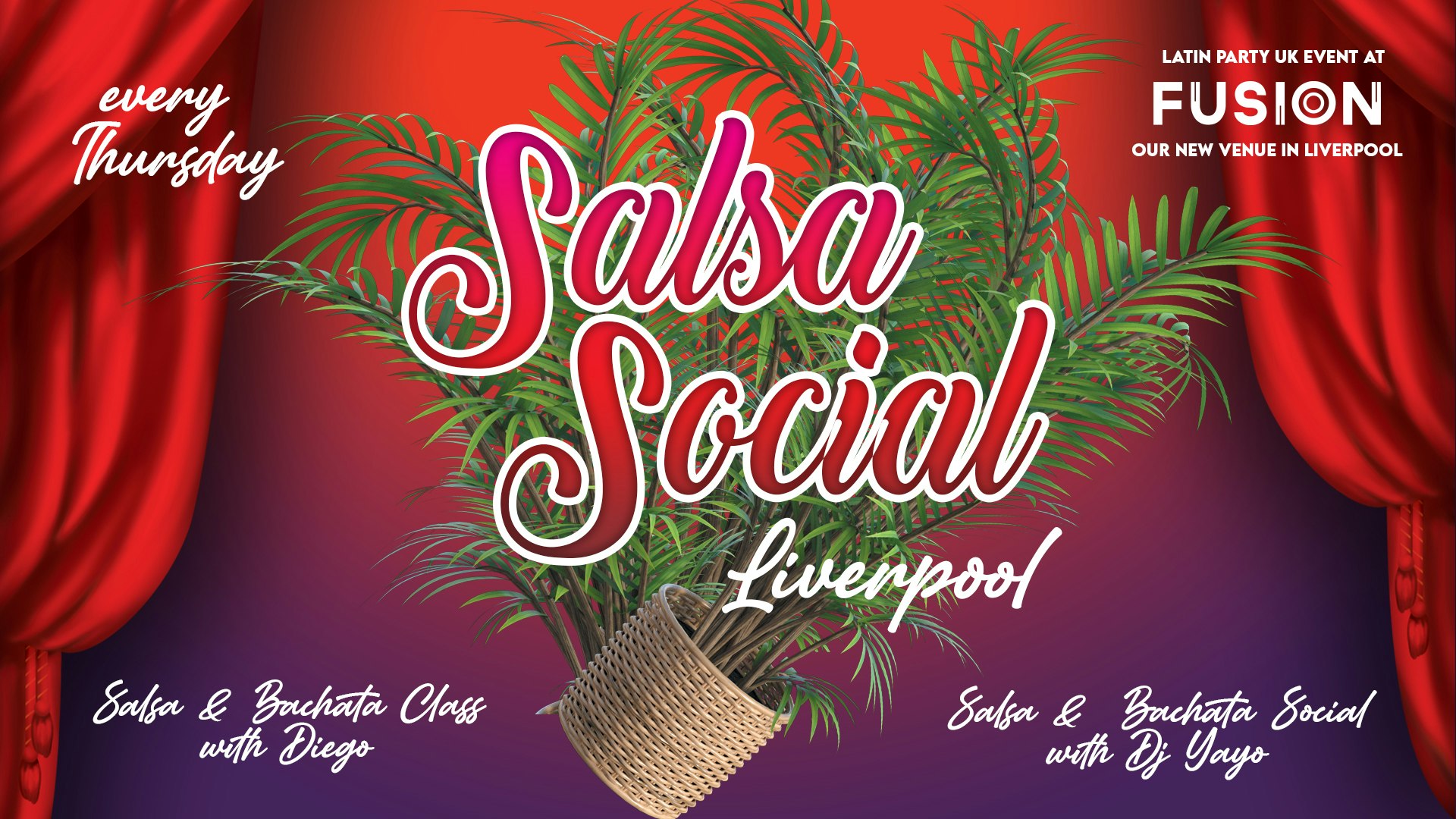 Salsa Social Liverpool Every Thursday at Fusion – The relaunch 5th February