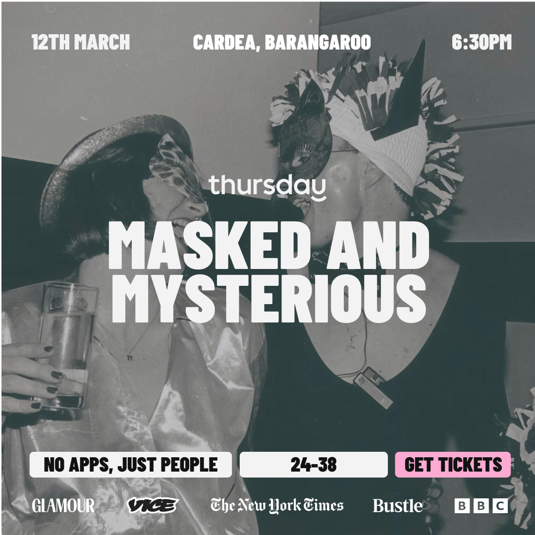 Thursday | Cardea (ages 24-38) | Barangaroo