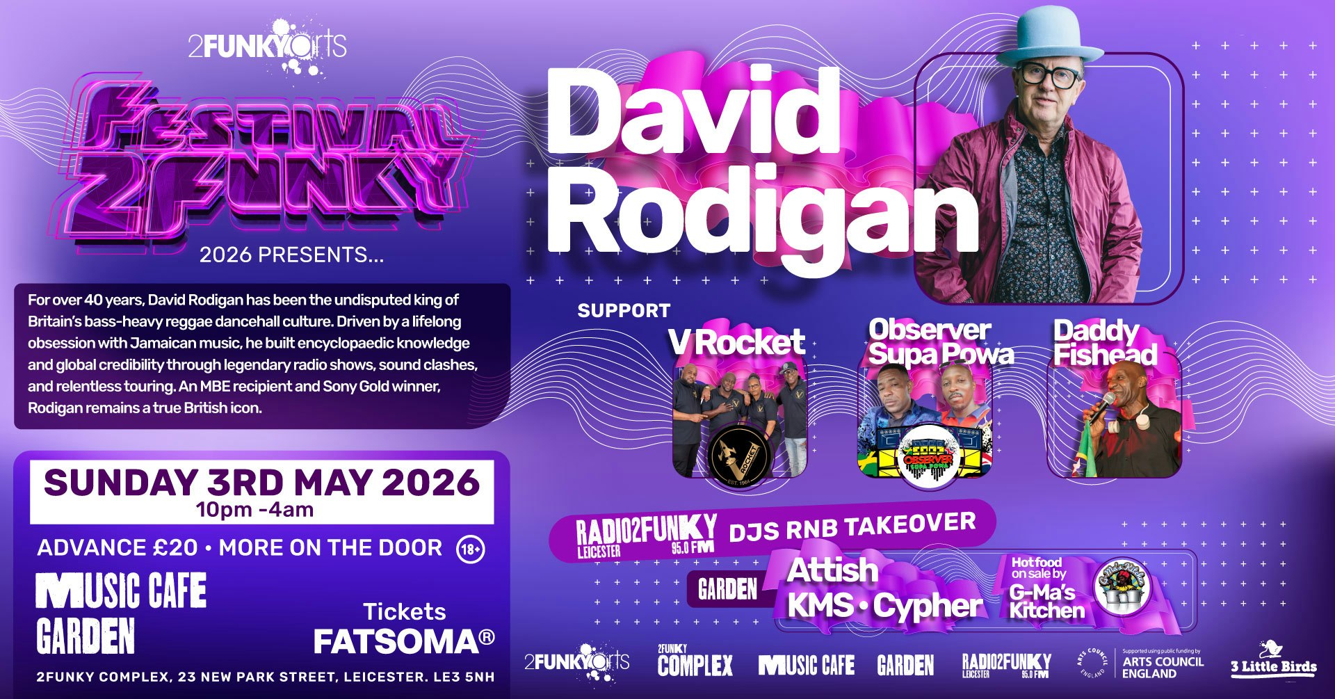 David Rodigan @ Festival2Funky 2026