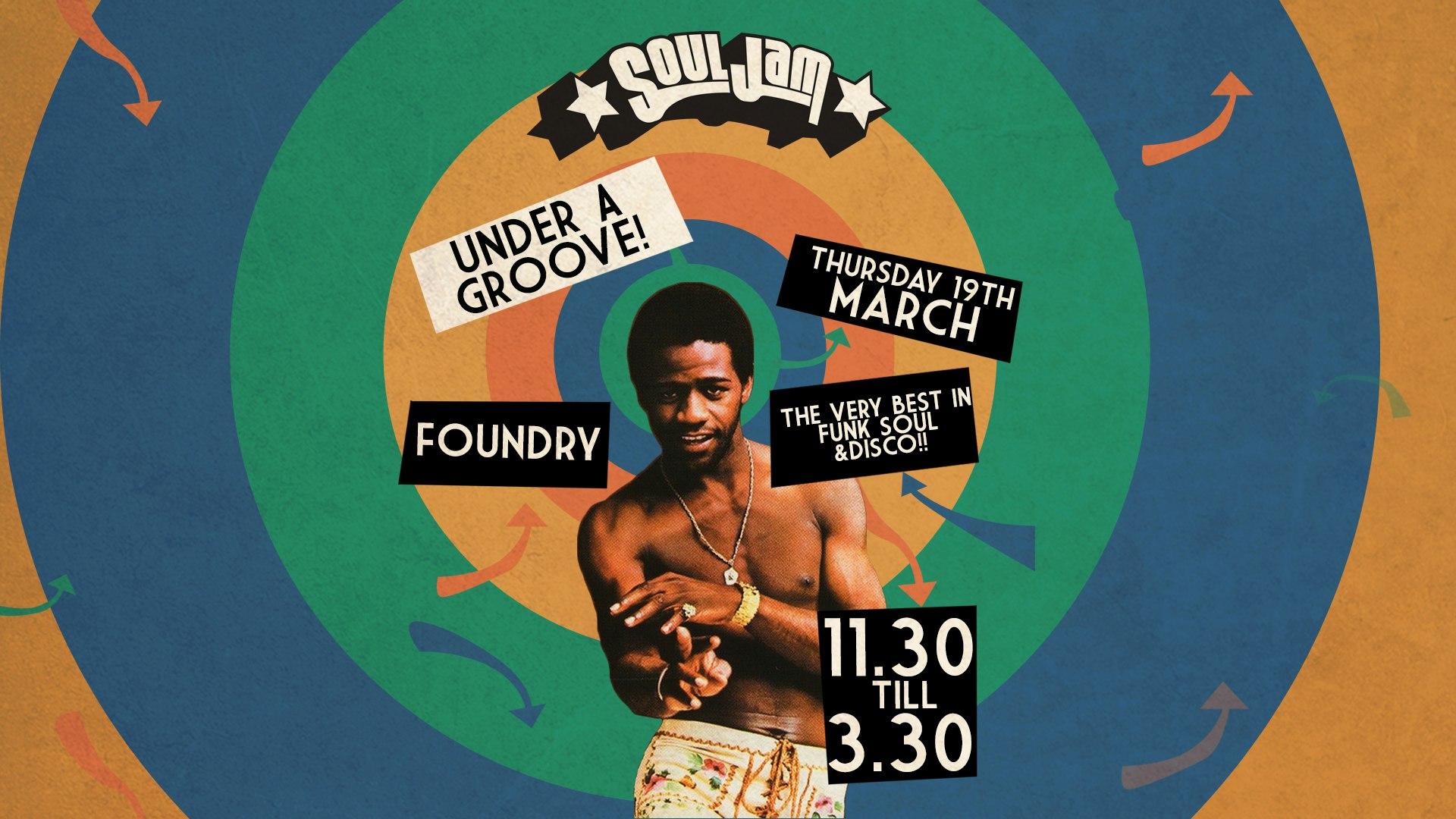 SoulJam | Under A Groove | March 19 | Foundry Sheffield