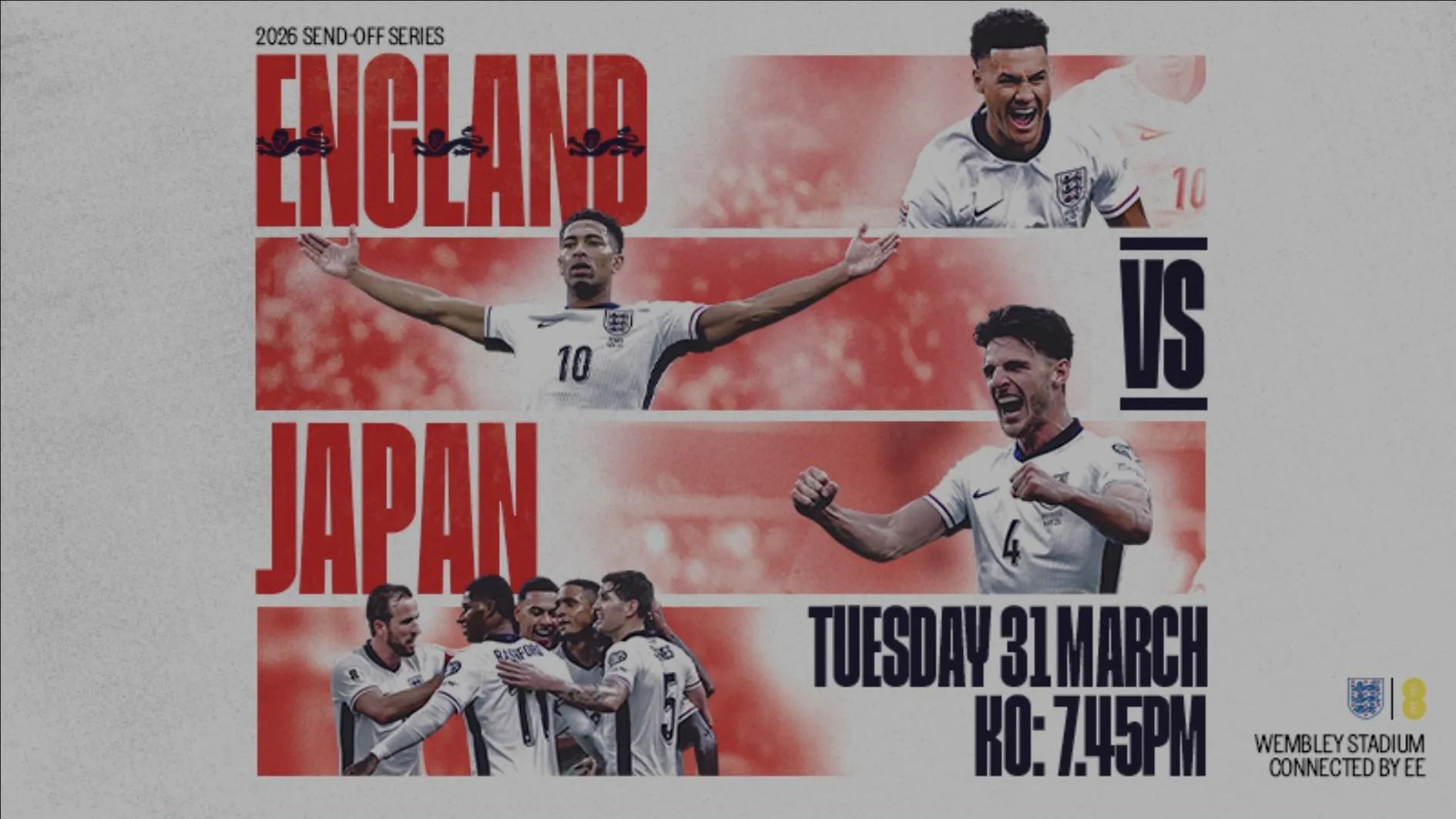 ENGLAND VS JAPAN, FANZONE, ENTRY WITH WEMBLEY STADIUM TICKETS ONLY