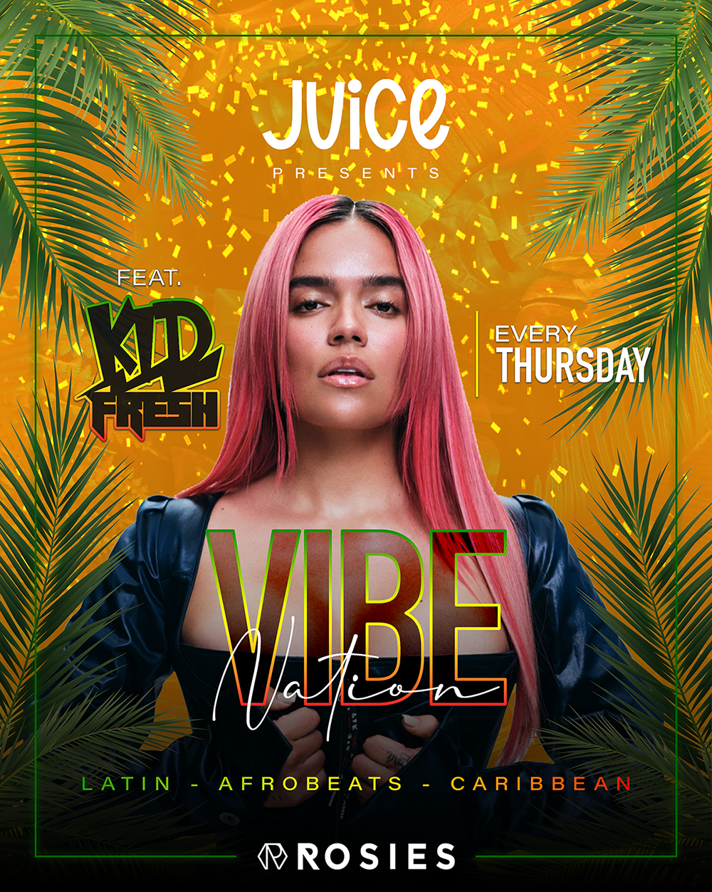 VIBE NATION “Three Worlds. One Rhythm. One Unforgettable Night.”