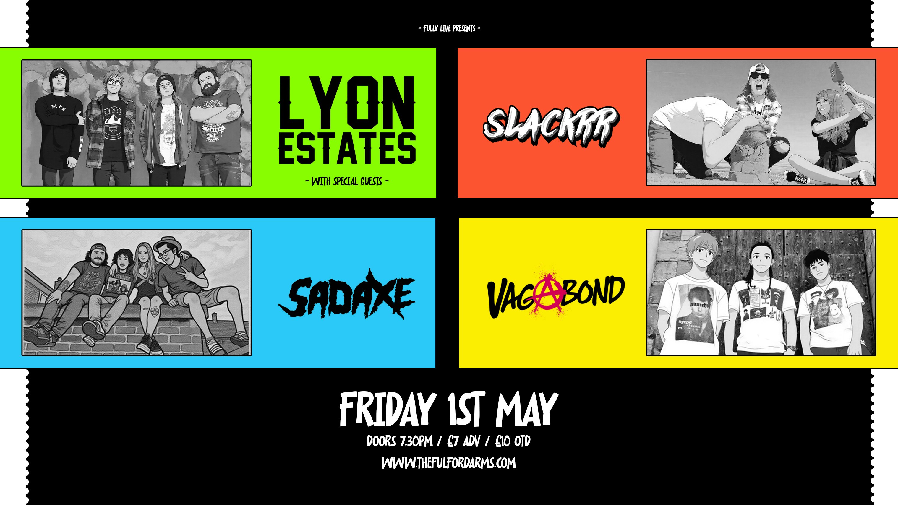 LYON ESTATES – SLACKRR – SADAXE – VAGABOND
