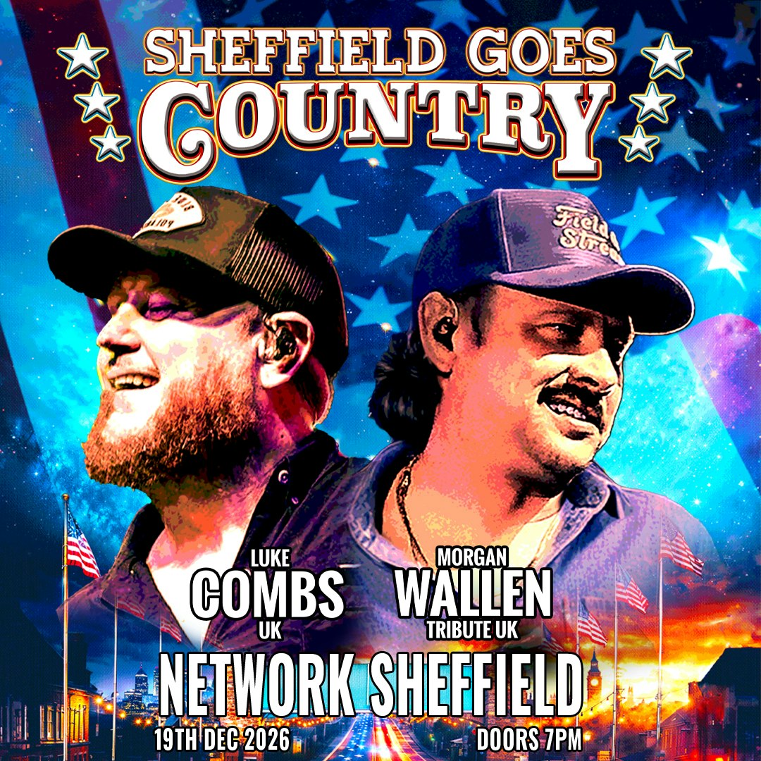 Sheffield Goes Country – Luke Combs and Morgan Wallen Tribute