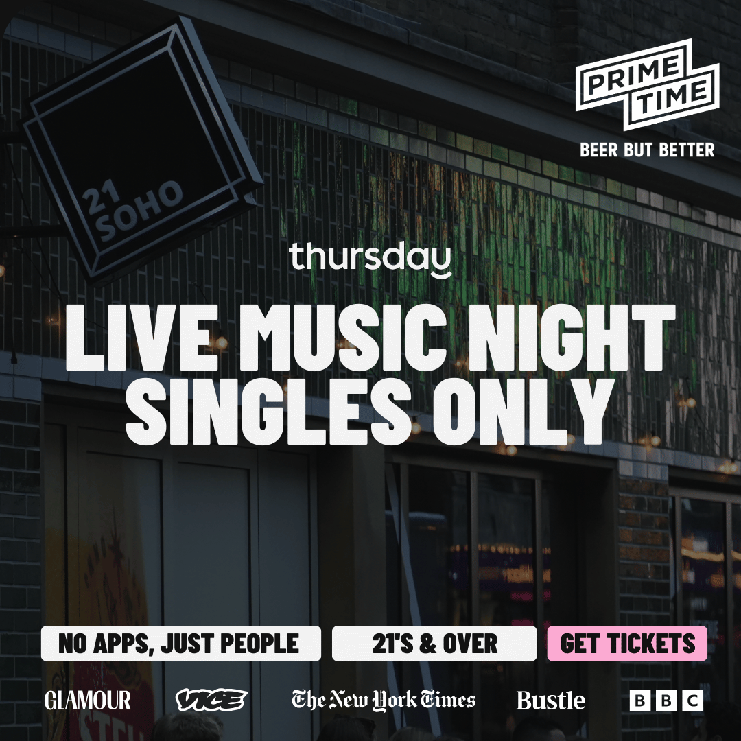 Friday | Live Music Night with Prime Time Beer | 21Soho