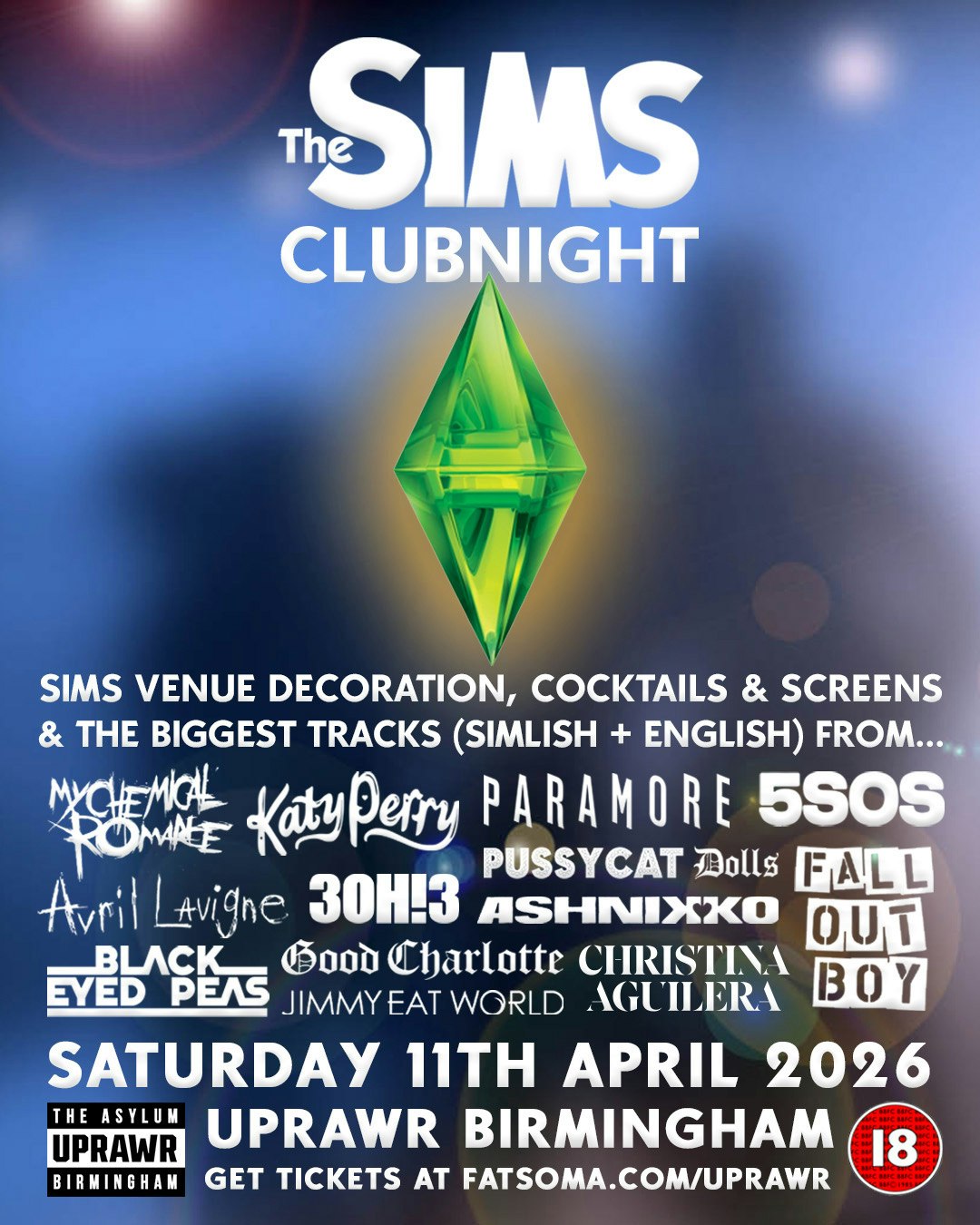 UPRAWR: The Sims Clubnight!