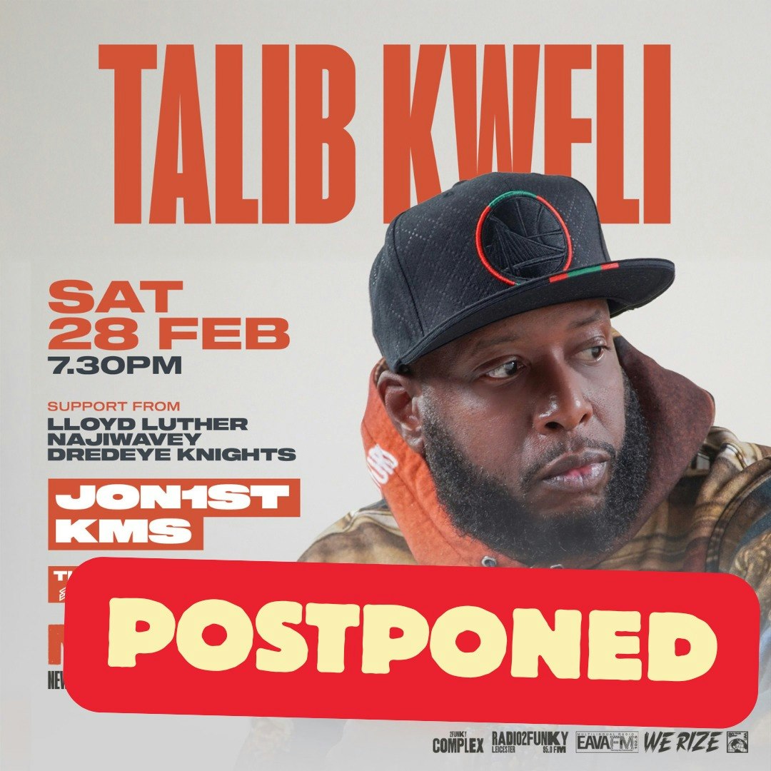 Talib Kweli LIVE concert in Leicester