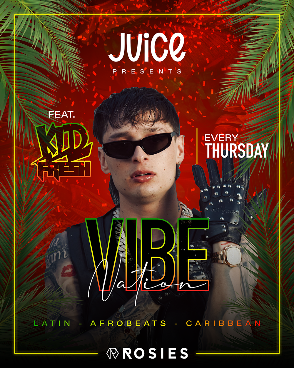 VIBE NATION “Three Worlds. One Rhythm. One Unforgettable Night.”