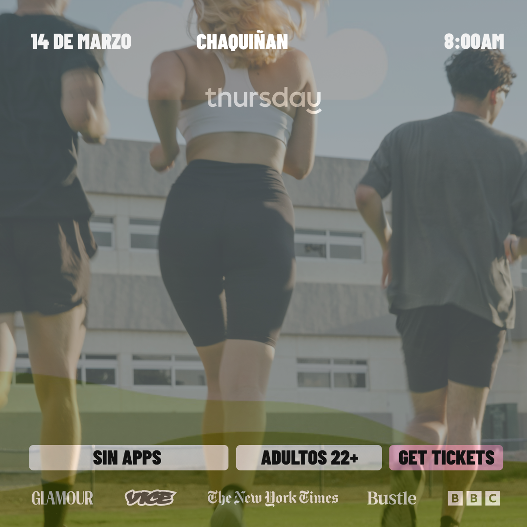 Thursday | Singles Walk (5K) | Chaquiñán 🏃‍♂️☕