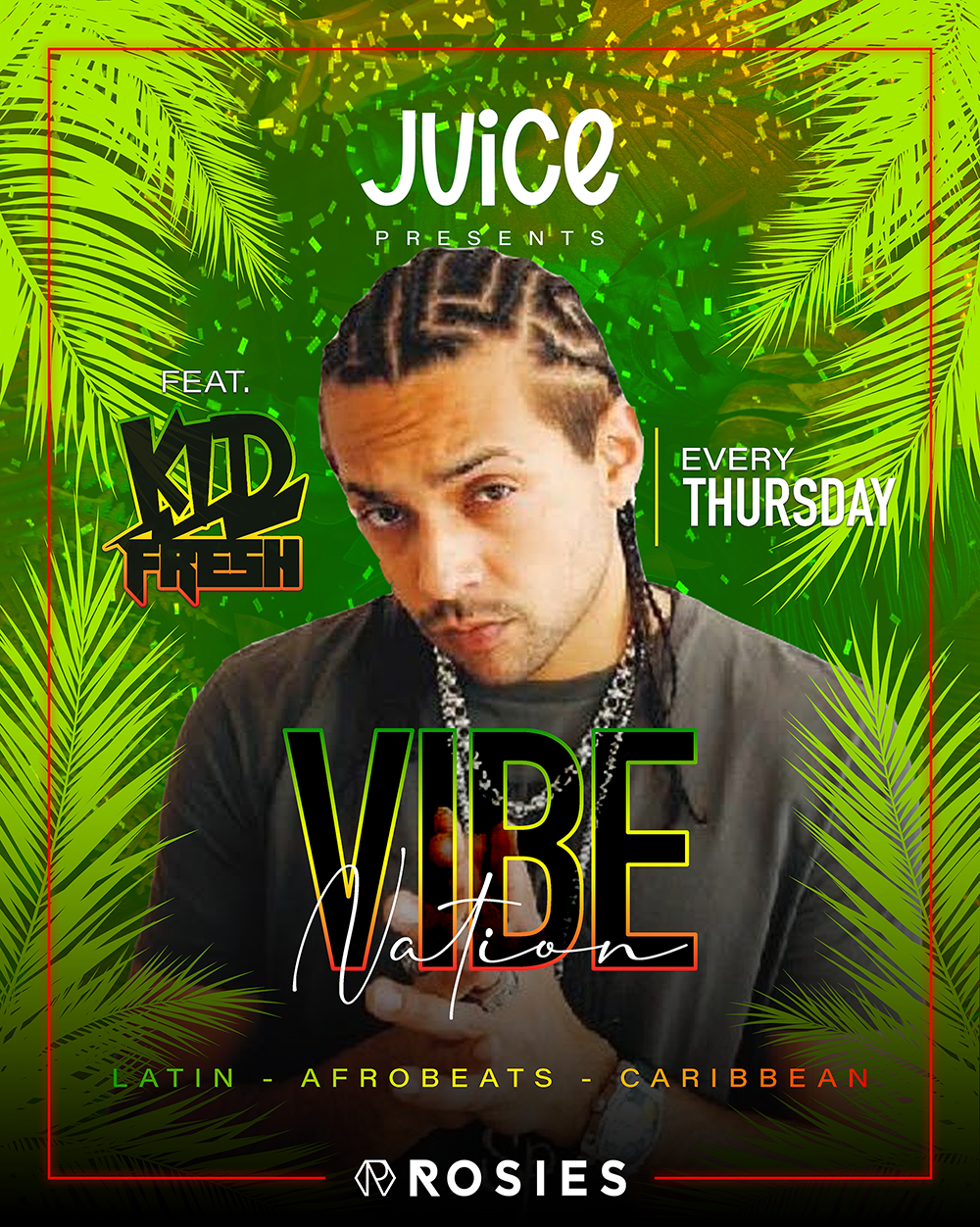 VIBE NATION “Three Worlds. One Rhythm. One Unforgettable Night.”