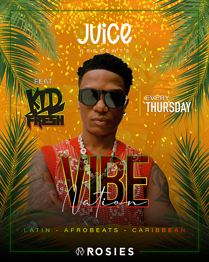 VIBE NATION “Three Worlds. One Rhythm. One Unforgettable Night.”