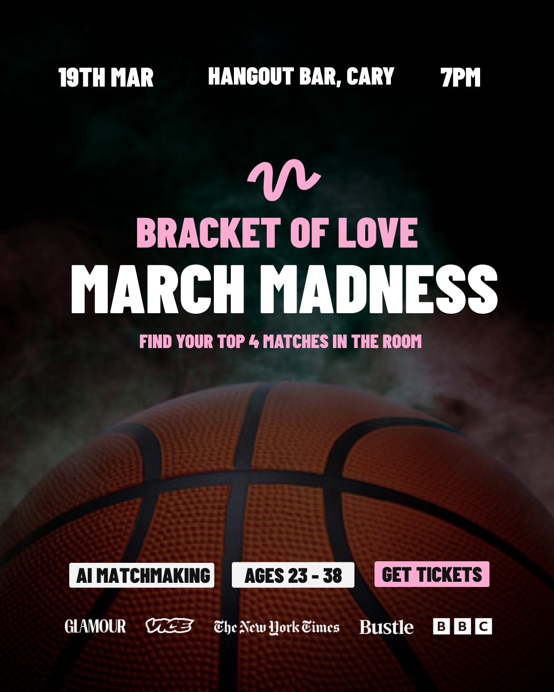 🏀 March Madness: The Bracket of Love | 21+ | Cary