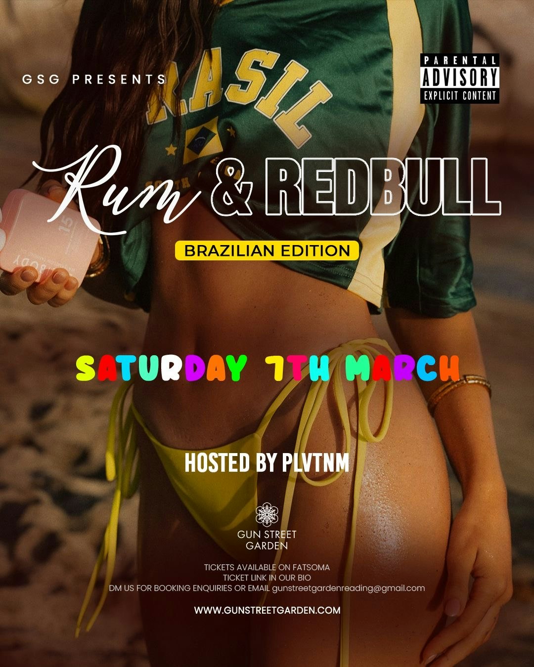 GSG Presents… RUM AND REDBULL  🥤