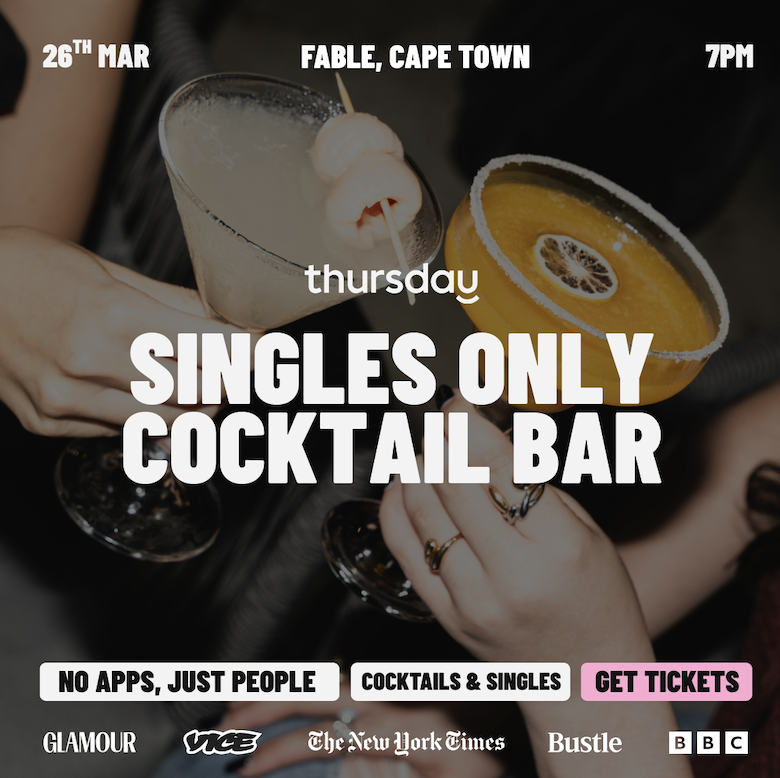 Thursday | Cocktail Bar | Cape Town