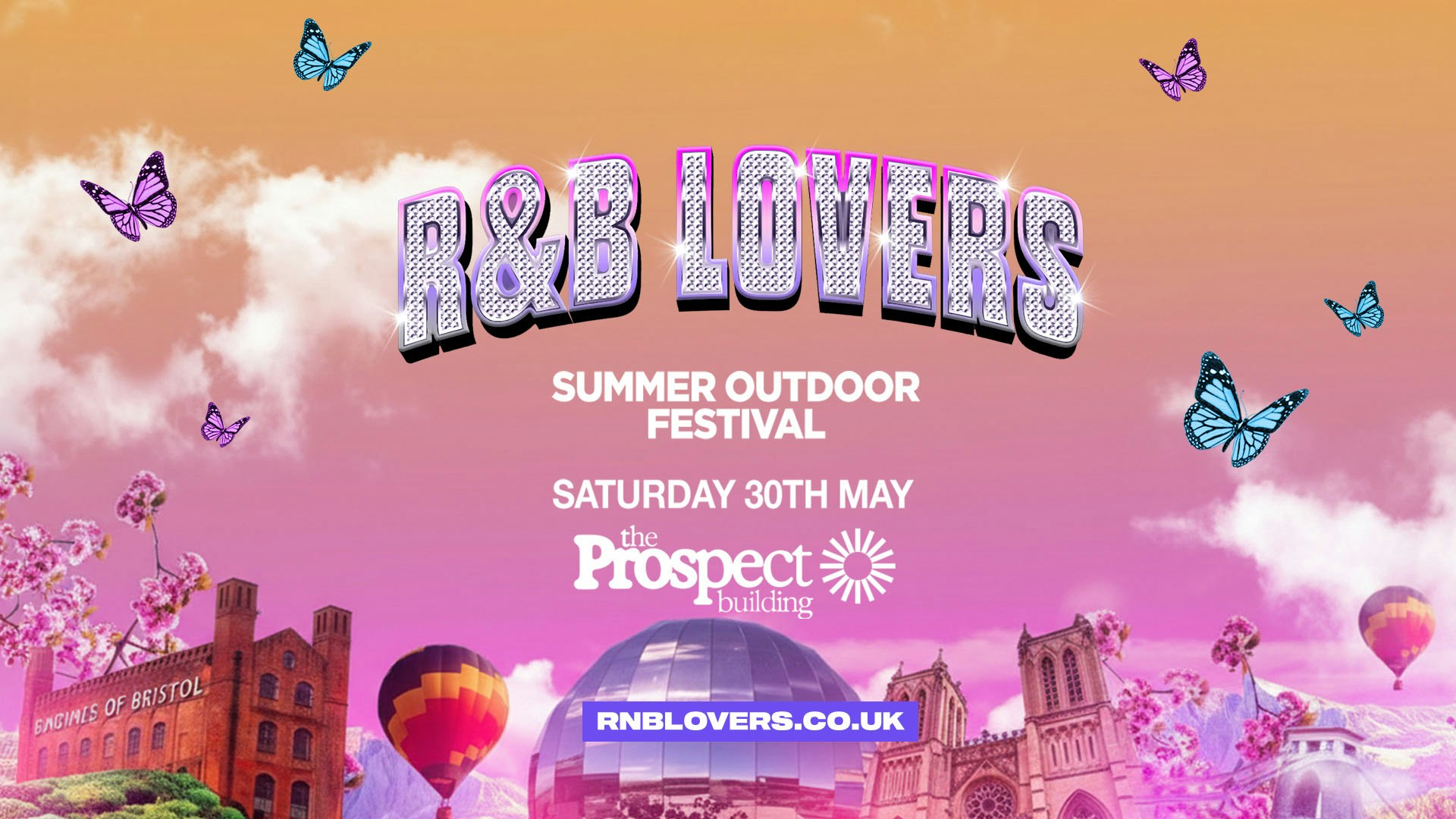 R&B Lovers – Summer Outdoor Festival – Saturday 30th May – Prospect Building [TICKETS SELLING FAST!]