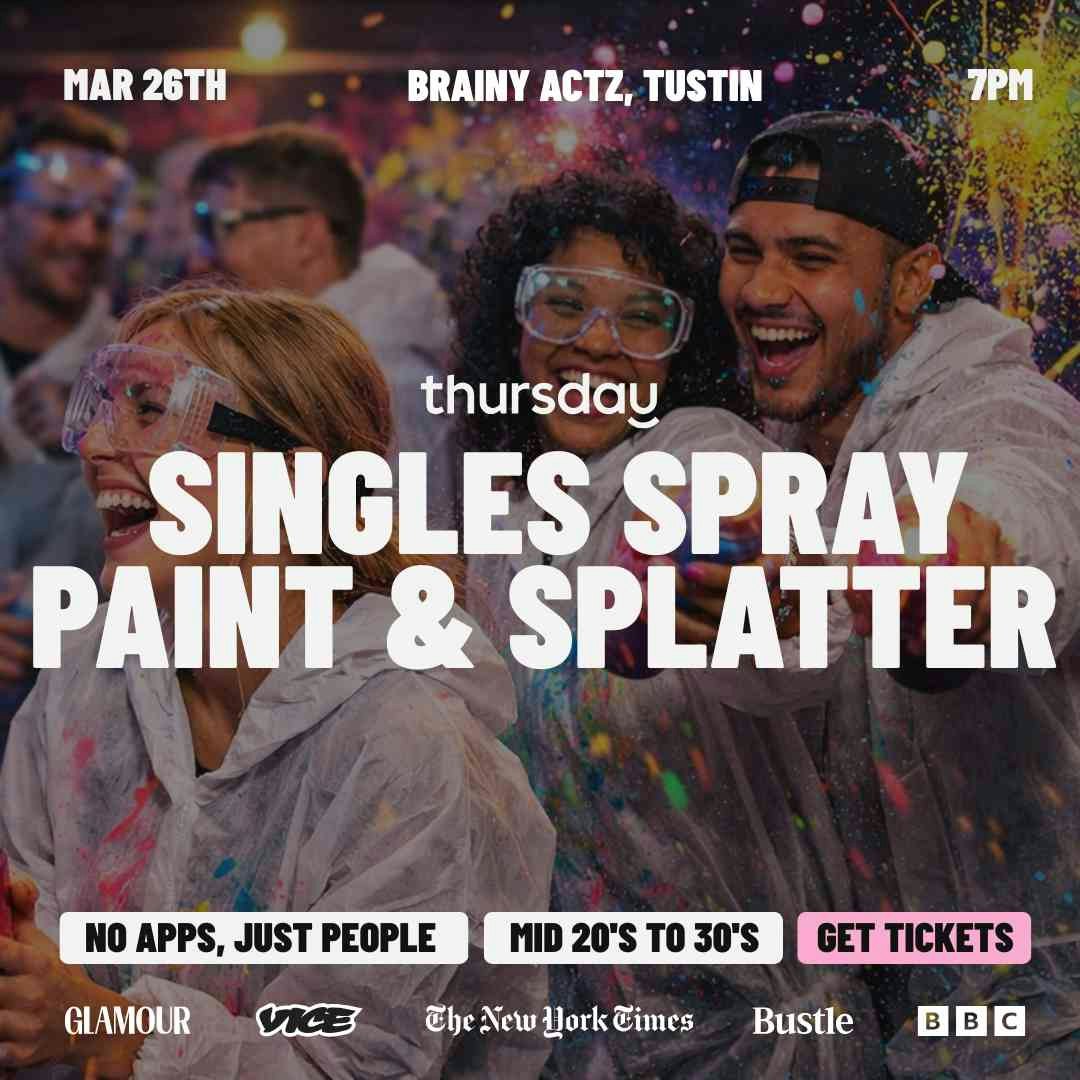 Thursday | Painted Chemistry at Brainy Actz | Orange County