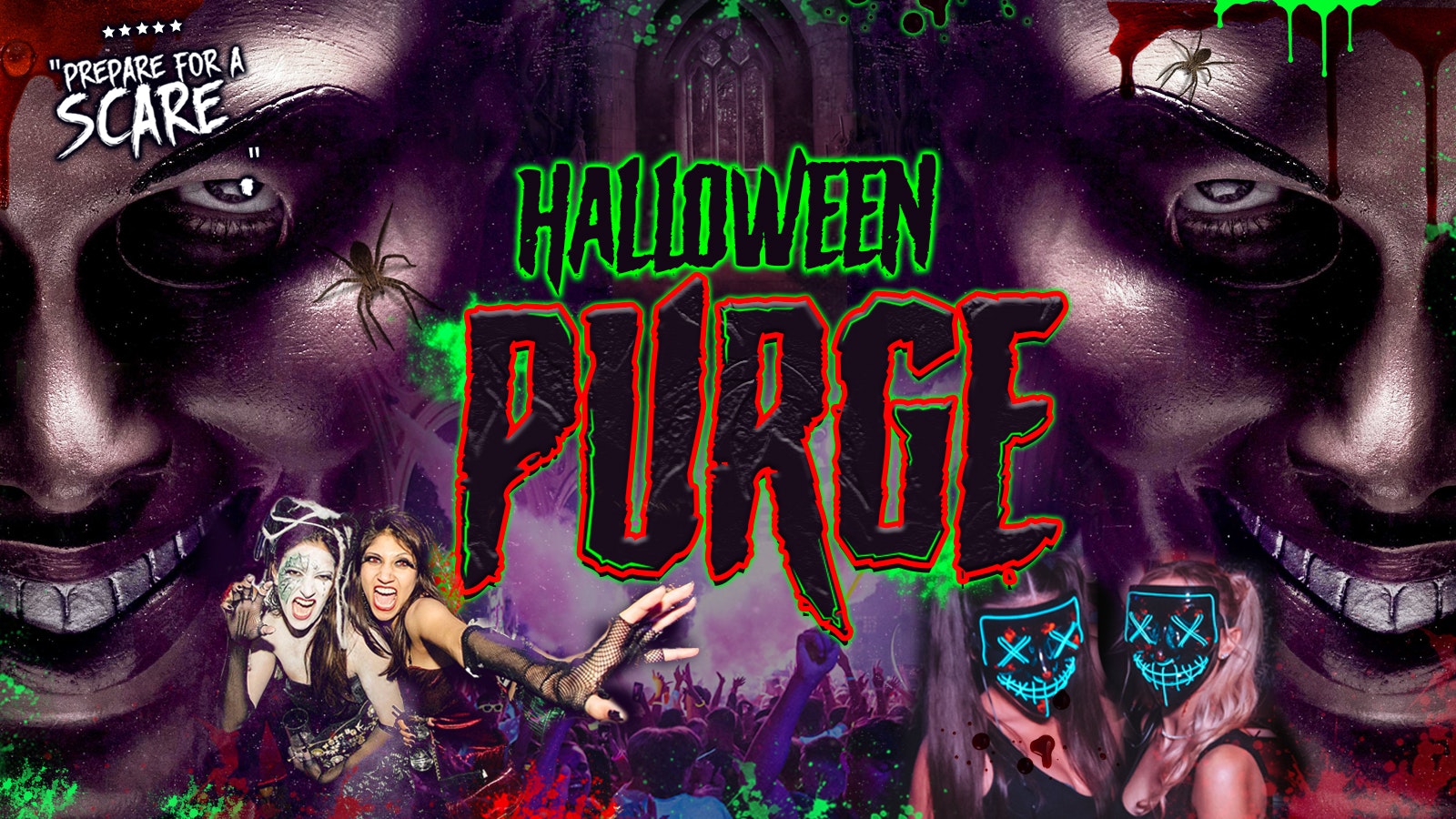 HALLOWEEN PURGE🩸 Bath’s Biggest Halloween Event 🎃