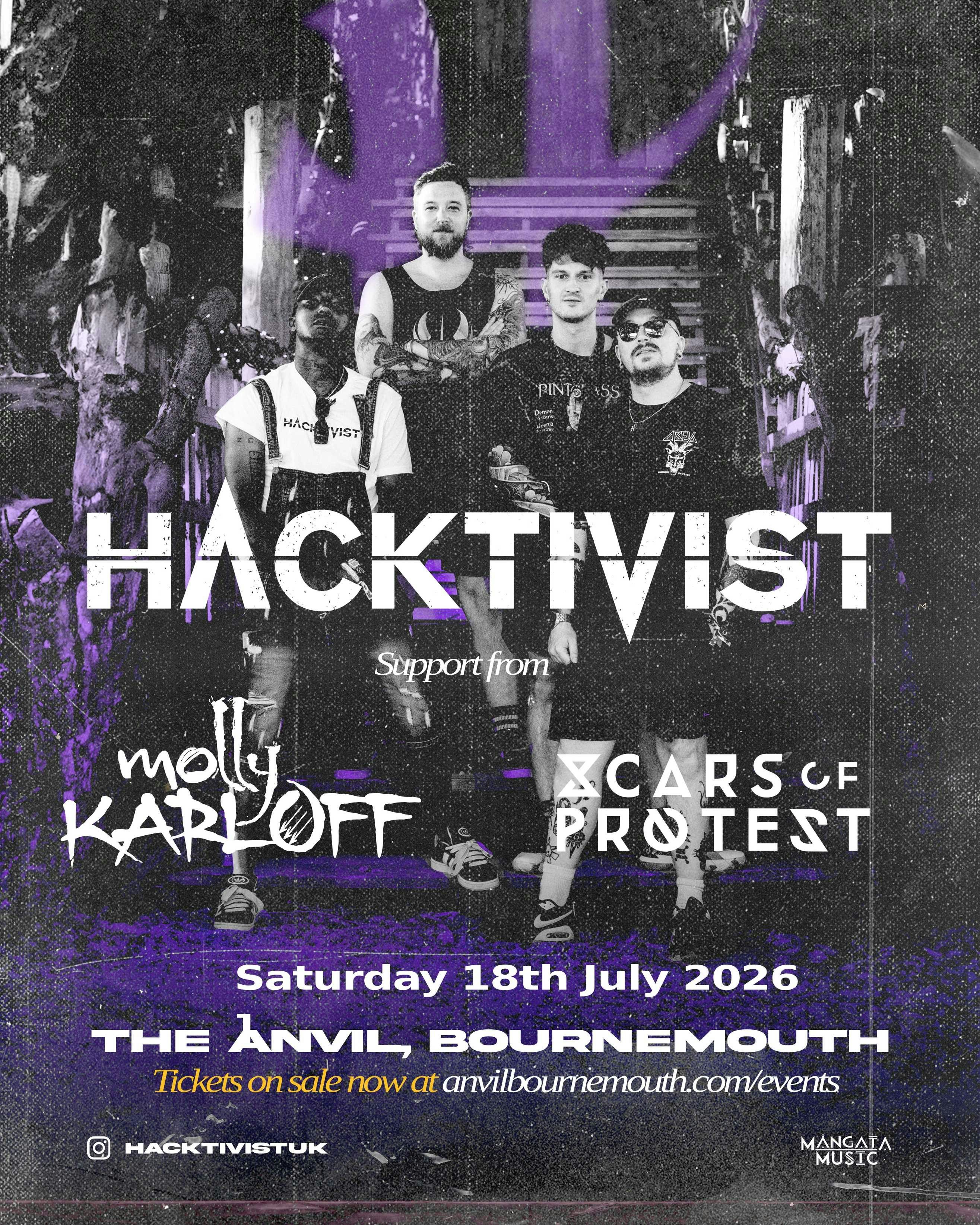 Hacktivist // Molly karloff // Scars of Protest