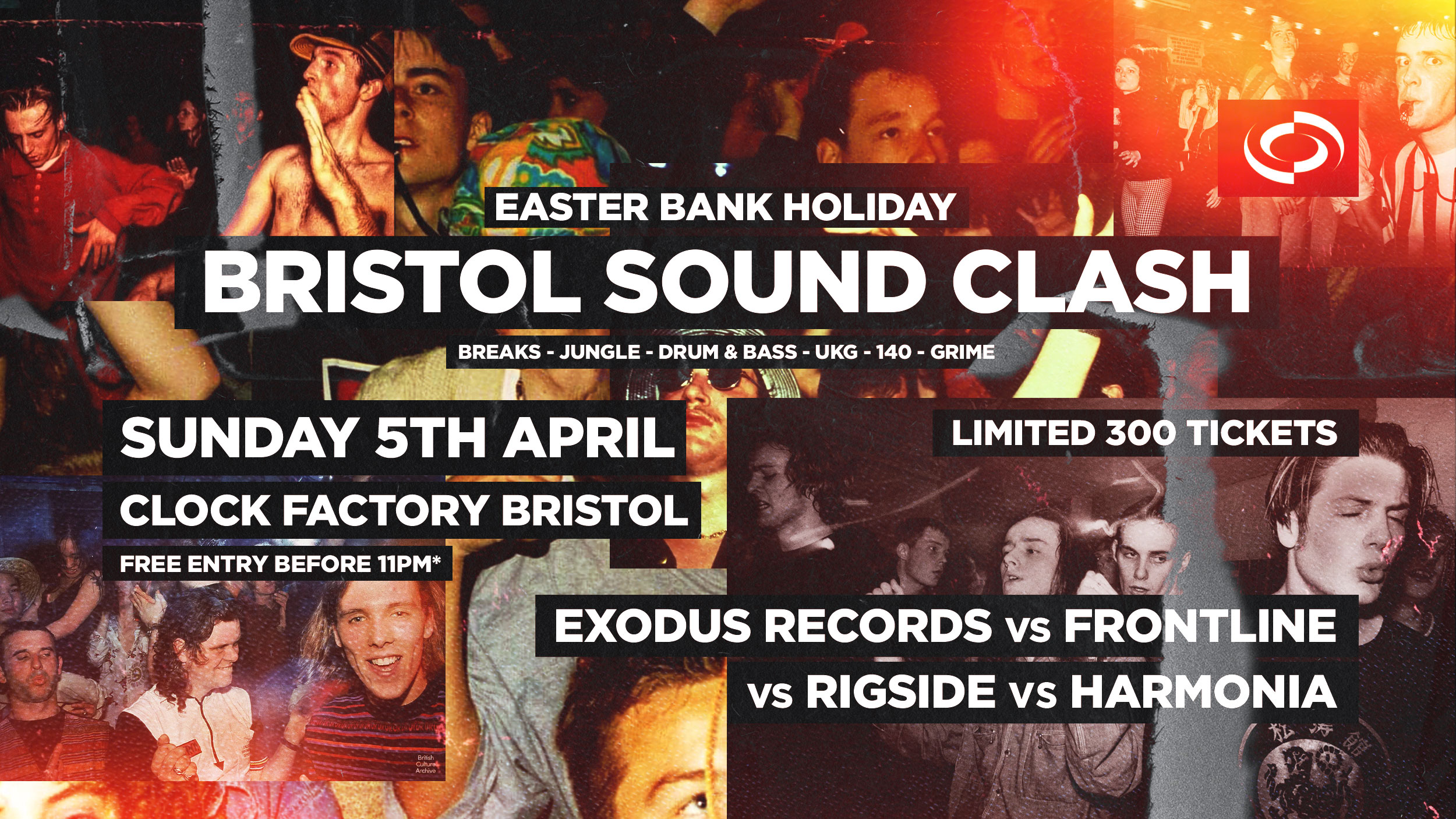 Bristol Easter Bank Holiday Sound Clash! [FREE Pop-Up Rave]