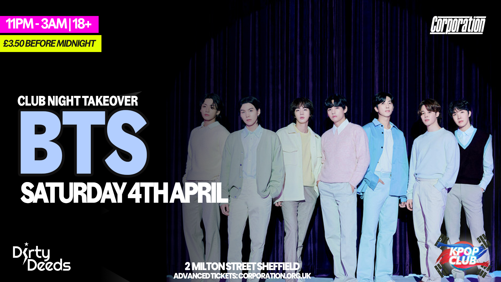 BTS | KPOP TAKEOVER | DIRTY DEEDS