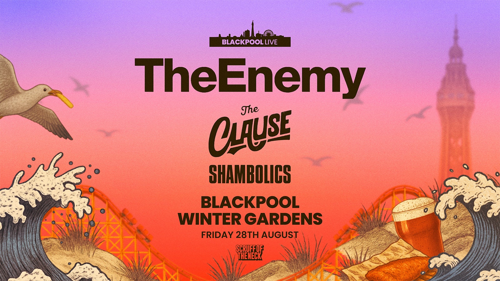 The Enemy | Blackpool, Winter Gardens