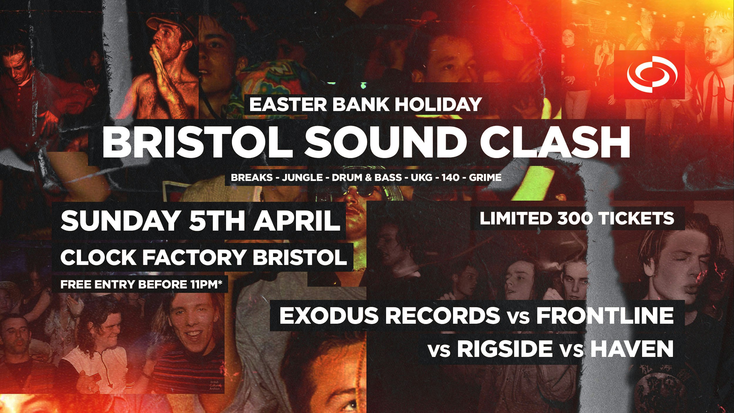 Bristol Easter Bank Holiday Sound Clash! [FREE Pop-Up Rave]