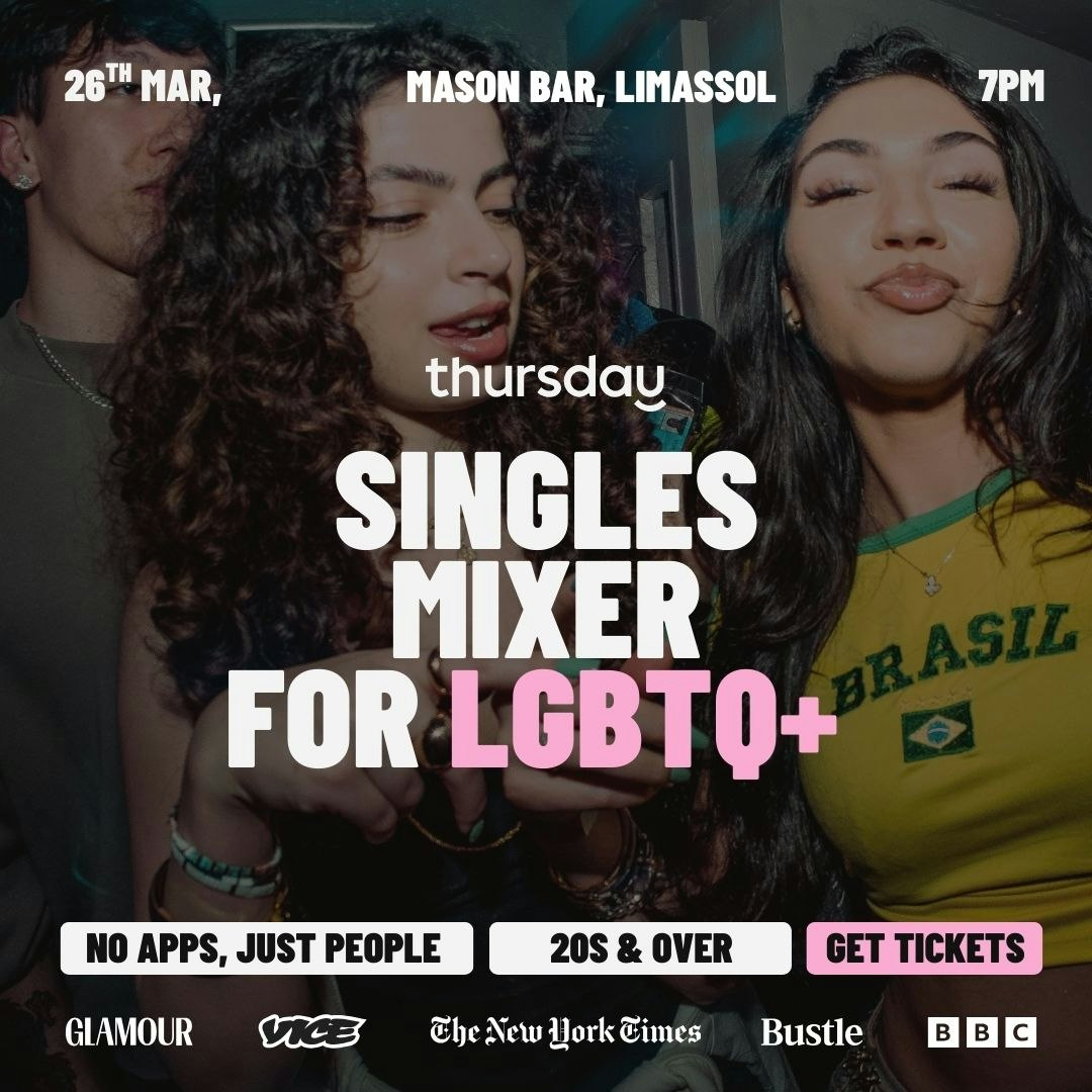 Thursday | LGBTQ+ Singles | Limassol