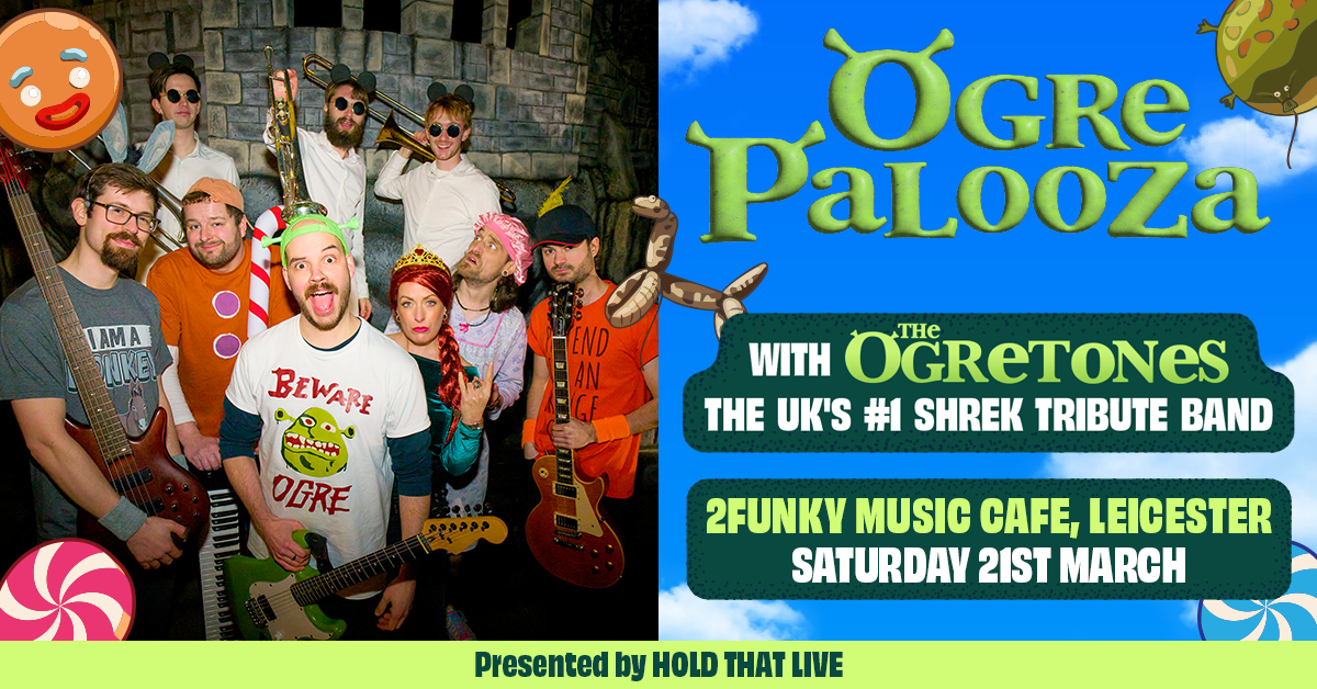 Ogrepalooza with The Ogretones: The UK’s #1 Shrek Tribute Band