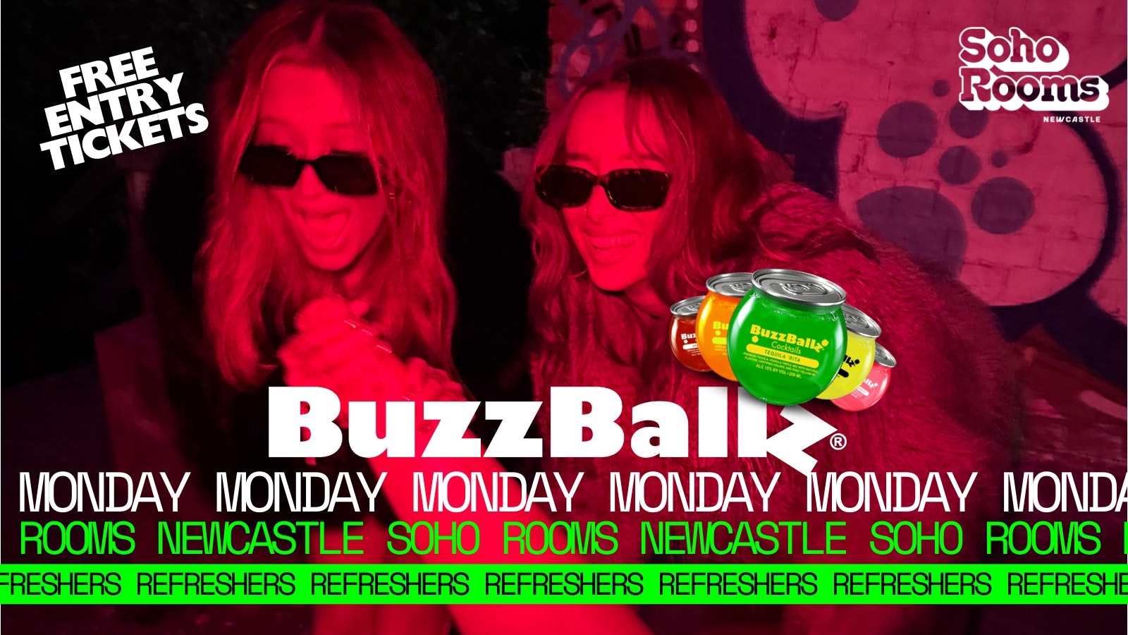 Soho Monday’s | 9th Feb | Soho Rooms Newcastle